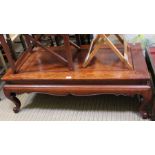 A large Chinese design coffee table