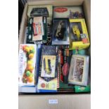 A selection of "Eddie Stobart collection" in original boxes, together with a large selection of misc