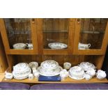 An extensive collection of Aynsley Pembroke patterned tablewares