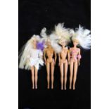 Four Hasbro Sindy dolls, moulded 1988