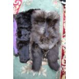 A selection of ladies fur accessories