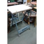 Two folding Black & Decker workmates