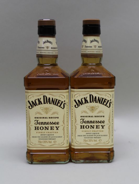 Jack Daniels Tennessee Honey Whiskey 70cl, 2 bottles