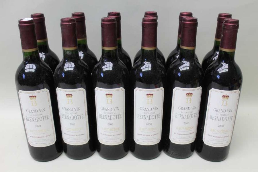 Chateau Bernadotte Haut Medoc 2000, 12 bottles - Image 4 of 5