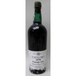 Taylors 1970 Vintage Port, bottled in Oporto 1972 by Taylor, Fladgate, & Yeatman, 21%, 1 x 75cl bott