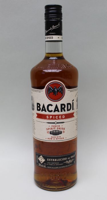 Bacardi spiced rum, 1l 1 bottle