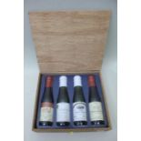 Boxed collection of M & S French wine miniatures: Châteauneuf du Pape 1989, 1 x 10cl