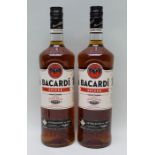 Bacardi spiced rum, 1l, 2 bottles