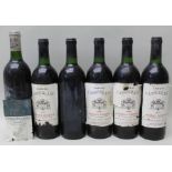 Chateau Casseblanc 1990, 5 bottles Chateau de Lastours Carbieres 1989, 1 bottle (6)