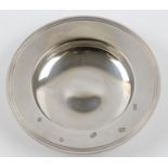 A hallmarked silver Armada dish, approx. diameter 11cm. BOOK A VIEWING TIME SLOT ON OUR WEBSITE