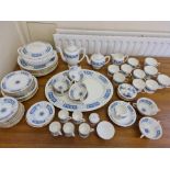 Approx. 80 items of Coalport dinner and tea ware in the Revelry pattern including charge, dinner
