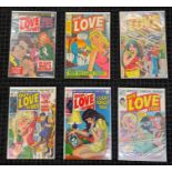 Nineteen ‘Our Love Story’ comic books by The Comics Code Authority IMPORTANT: Online viewing and