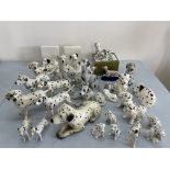 Approximately 32 statues of Dalmatians to include two by Beswick BOOK A VIEWING TIME SLOT ON OUR