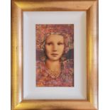 CSABA MARKUS. Two limited edition prints signed in gold ink and numbered of a female figure No5/