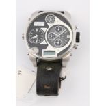 DIESEL. Diesel 3-bar gents wrist watch. DZ7125. RRP £279. (Boxed) BOOK A VIEWING TIME SLOT ON OUR