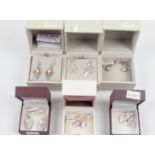 FIORELLI. Various Fiorelli earrings. BOOK A VIEWING TIME SLOT ON OUR WEBSITE FOR THIS LOT.