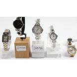 LORUS. Five Lorus ladies wrist watches. (Boxed) BOOK A VIEWING TIME SLOT ON OUR WEBSITE FOR THIS