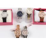 JUICY COUTURE. Six Juicy Couture ladies wrist watches. (Part-Boxed) BOOK A VIEWING TIME SLOT ON