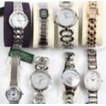 CITIZEN. Eight Citizen Eco-Drive ladies wrist watches. (Boxed) BOOK A VIEWING TIME SLOT ON OUR