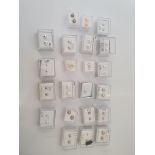 Approx. 22 pairs of earrings. IMPORTANT: Bidding via the-saleroom.com ONLY. In-person collection