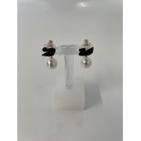 SWAROVSKI. A pair of Swarovski earrings, boxed. 5193949 IMPORTANT: Bidding via the-saleroom.com