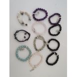 Approx. 11 bracelets IMPORTANT: Bidding via the-saleroom.com ONLY. In-person collection available to