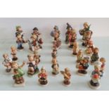 A collection of approx. 27 Goebel Figurines.