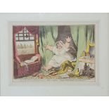 A framed print by H. Humphrey titled 'Dido in Dispair'. Approx 36cm.