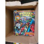 One hundred and fourteen Marvel Comic Group ‘The Planet of the Apes’ comic books