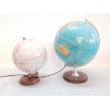 Two Atlus Globes. No condition report on this lot, Please View.