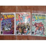 Three Marvel comics, to include Xmen annuals giant size. #9, 10, 11.