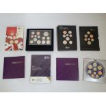 A collection of Royal Mint commemorative coins to include United Kingdom Brilliant Uncirculated Coin