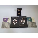 A collection of Royal Mint commemorative coins to include The 2008 United Kingdom Olympic Games