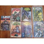 A collection of Epic comics, to include The Light and Darkness 1-6, and The Last American 1-4.