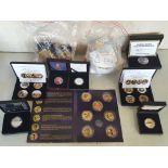 A collection of Royalty themed Commemorative Coins to include The 65th Anniversary Of The Coronation