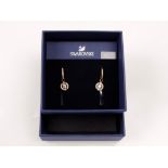 SWAROVSKI. Swarovski earrings boxed.5290963,