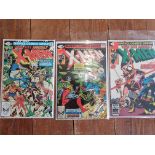 Three Marvel comics, to include Xmen King Size, #3, 4, 5.