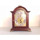 A mahogany H. Samuel German mantle clock.