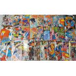 A collection of thirty three issues of DC - Superman #1, 4- 9, 11-17, Man of Steel #2-6 with