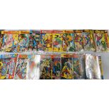 A collection of fifty four Marvel Comics issues - Super Spiderman with the Super Heroes #158 - 231.