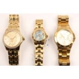 GUESS. Three Guess wrist watches. (Boxed)