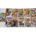 Eleven issues of Marvel Comics The Avengers, #61, 131, 132, 139, 141, 142, 148, 183, 274, 300, 331.