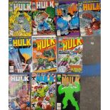 Nine Issues of Marvel Comics The Incredible Hulk #404, 403, 160, 171, 340, 341, 342, 343, 345