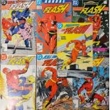 Seven Issues of DC Comics The Flash (with First All-new Flash Annual) #1-4, 6, 9.