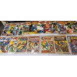 A selection of seventy six Marvel Comics issues - Spiderman Comics Weekly #104 - 157, 1 - 9, 14 -