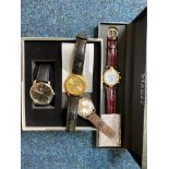 A selection of mixed watches to include Pierre Cardin,Roamer, Audi,etc