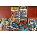 WITHDRAWN Four issues Marvel Comics The Avengers #29, 71, 85, 90