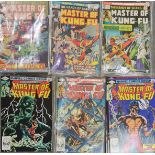 WITHDRAWN Twenty five issues of Marvel Comics - Master of Kung Fu.