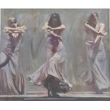 A Fletcher Sibthorp limited edition 165/295 Hidden Faces 56cm 48cm.(ARR)