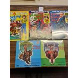 Five Book and Record sets including Planet of the Apes, Tarzan etc